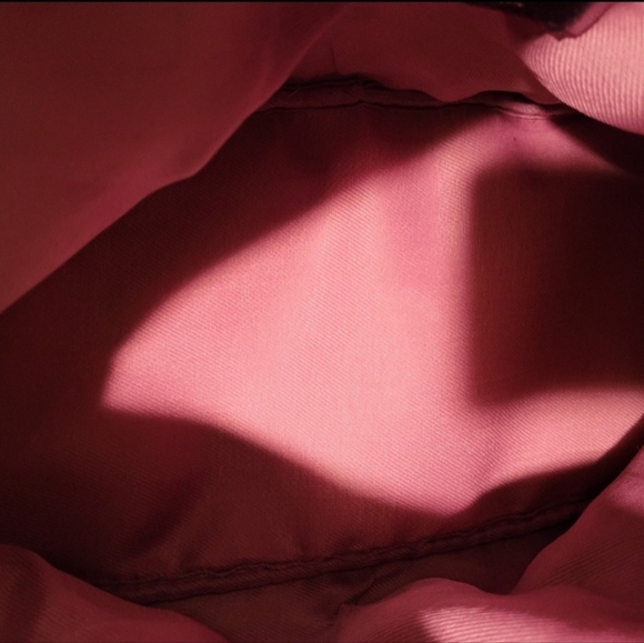 Victoria's Secret Gold and Purple Velvet Satchel - Picture 5 of 5